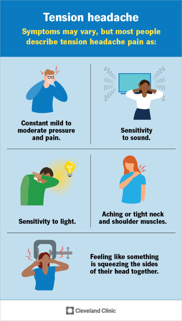 heavy head feeling after 50 person experiencing head pressure and fatigue