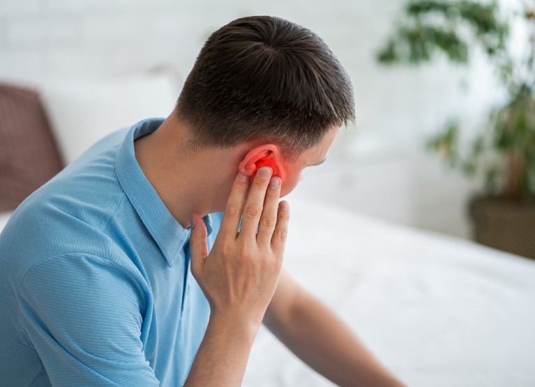 ears feel tight or pressed after 50 ear pressure sensation