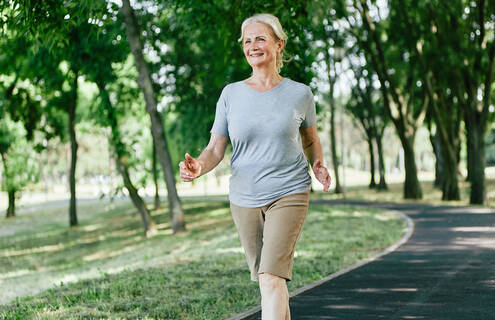 feeling unsteady when walking after 50 balance issue