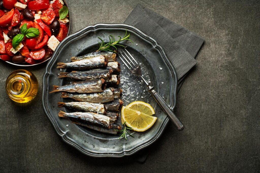 sardines on toast with lemon simple nutritious snack for people over 50