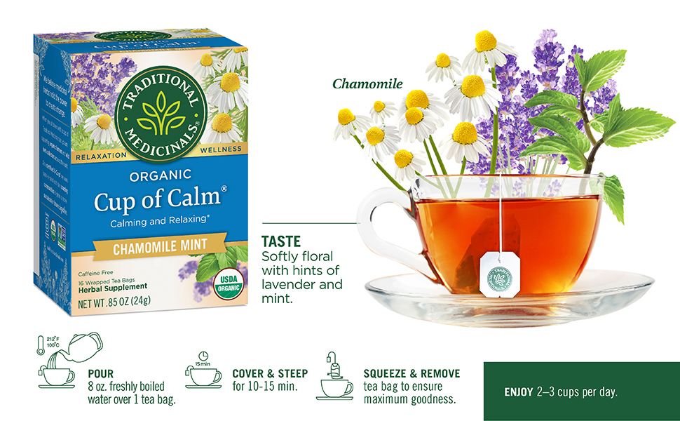 chamomile tea FOR digestion - PEOPLE after 50