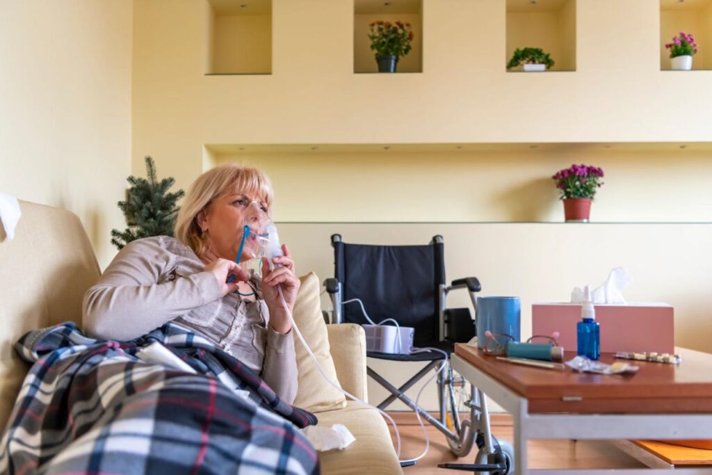 Adult over 50 gasping for air during sleep