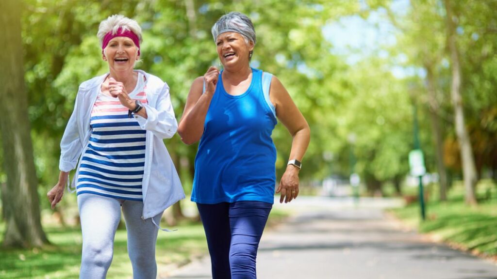 fit women walking over 50 active lifestyle confidence