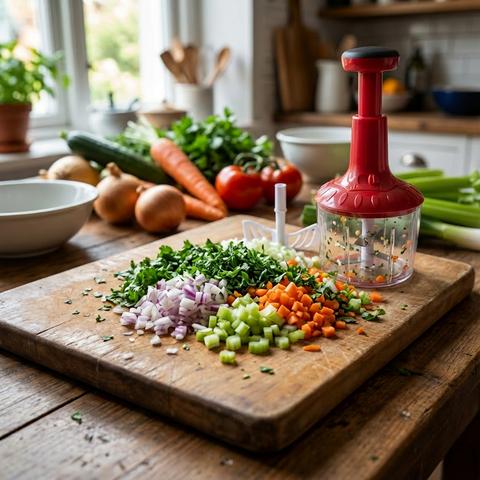 5 best vegetable choppers that reduce cutting effort in the kitchen