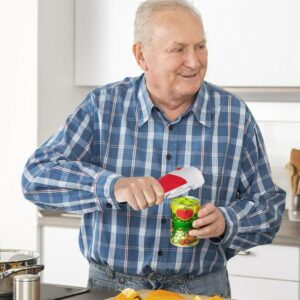Electric can opener for over 50 with arthritis and weak hands